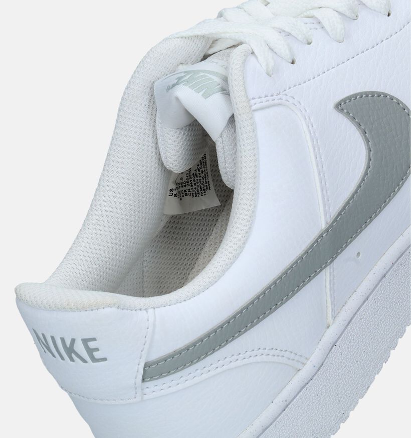Nike Court Vision Low Next Nature Baskets en Blanc pour hommes (334869)