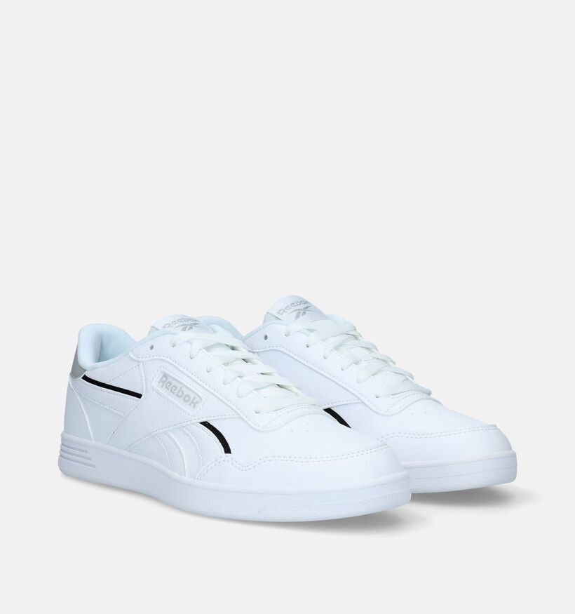 Reebok Court Advance Baskets en Blanc pour hommes (326704) - pour semelles orthopédiques