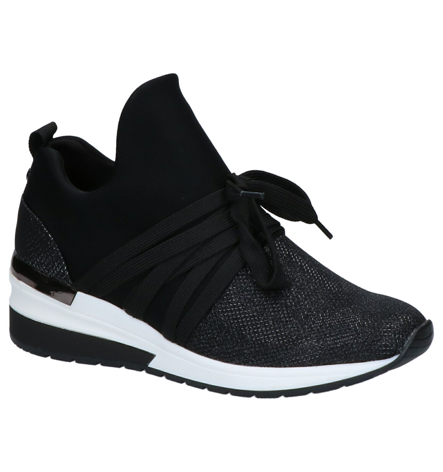 La Strada Zwarte Sneakers Dames Sneakers Online op TORFS.BE