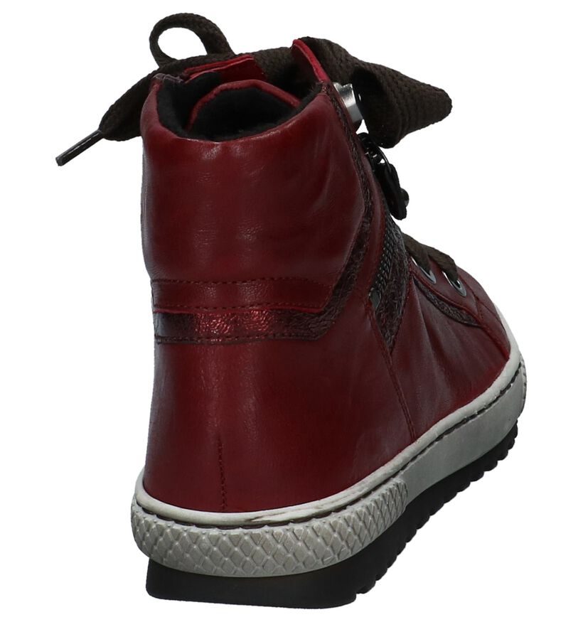 Gabor Baskets hautes en Gris foncé en cuir (231189)