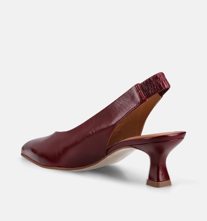 Pedro Miralles Bordeaux Slingback Pumps voor dames (373641)