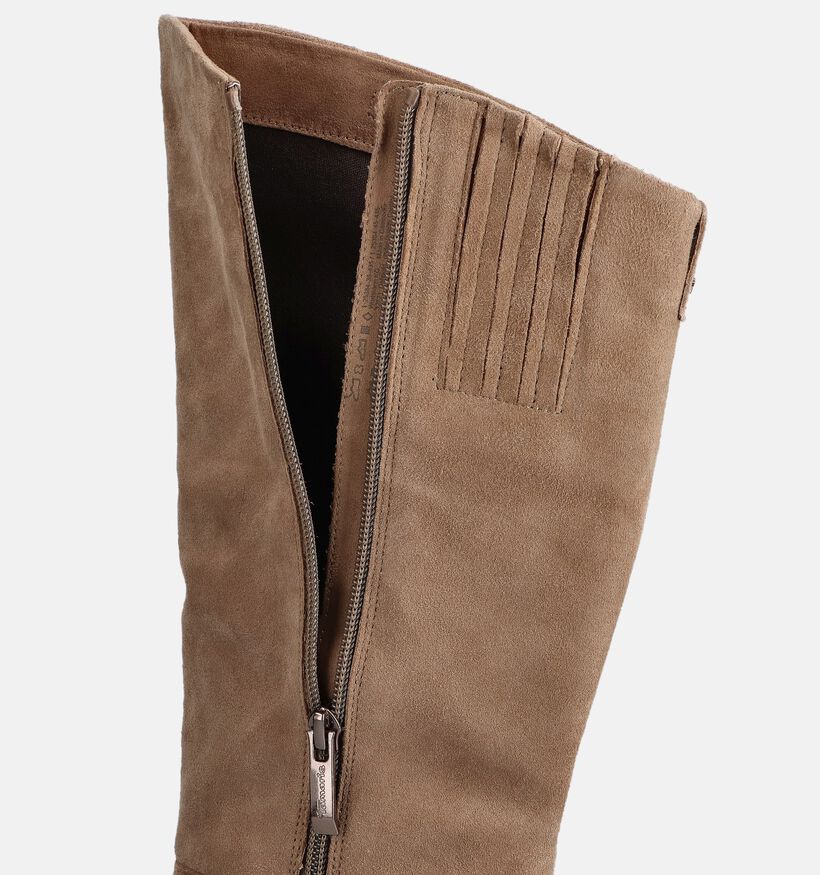 Tamaris Lichtbruine Knielaarzen voor dames (365041)