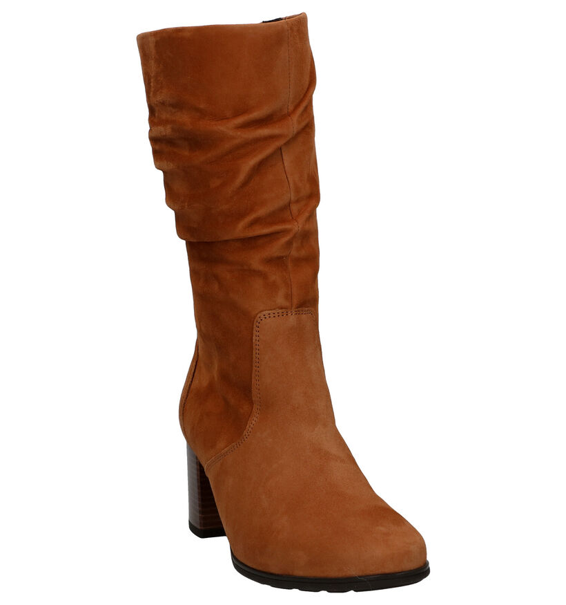 Comfort Bottes courtes en Cognac en nubuck (282344)