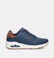 Skechers Uno Suited On Air Blauwe Sneakers voor heren (350323)
