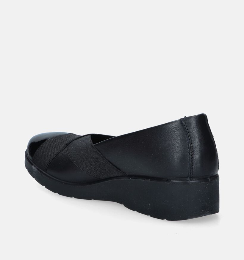 Hush Puppies Indexo Chaussures à enfiler en Noir pour femmes (346847) - pour semelles orthopédiques