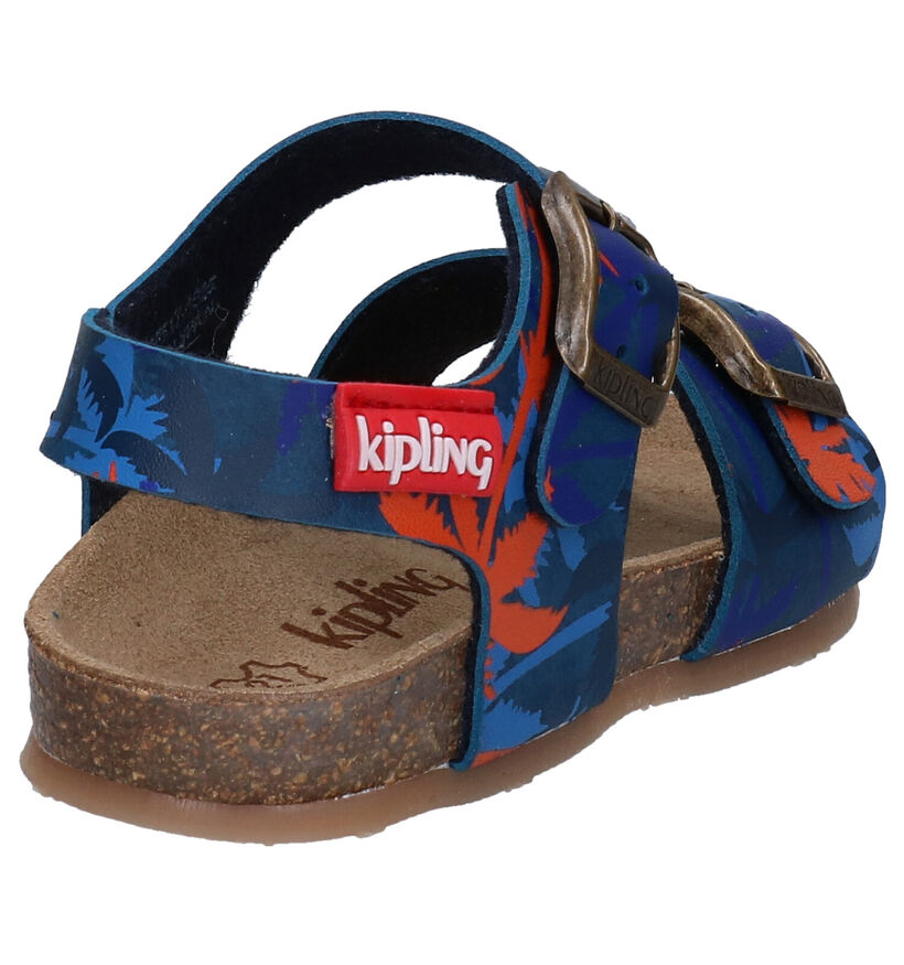Kipling Nepal Blauwe Sandalen in kunstleer (289859)