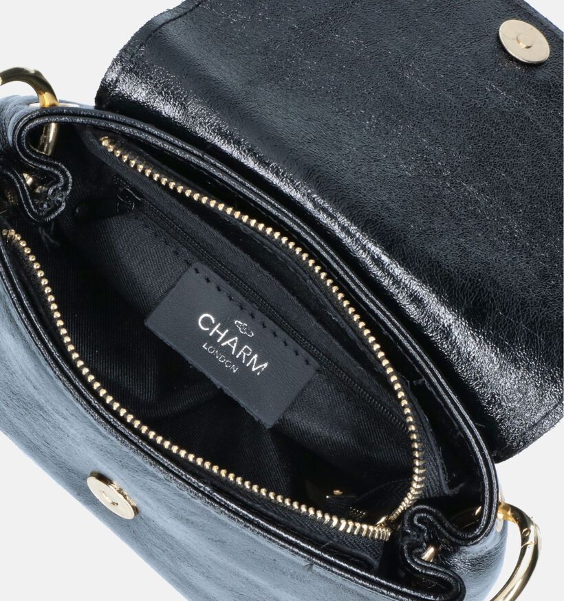 Charm London Zwarte Crossbody tas voor dames (349493)