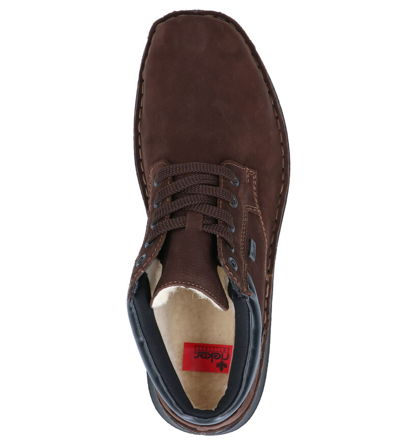 Rieker Chaussures hautes en Brun foncé en nubuck (262177)