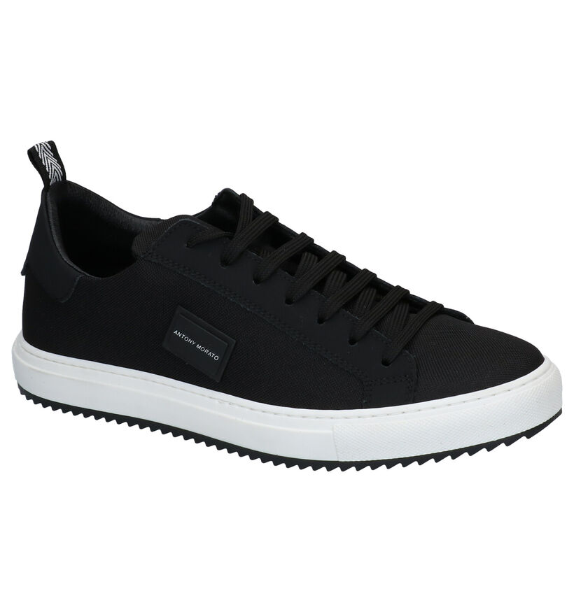 Antony Morato Zwarte Veterschoenen in stof (296828)