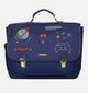 Caramel & cie. Pixel Art Cartable en Bleu fonc&eacute; pour gar&ccedil;ons (373712)