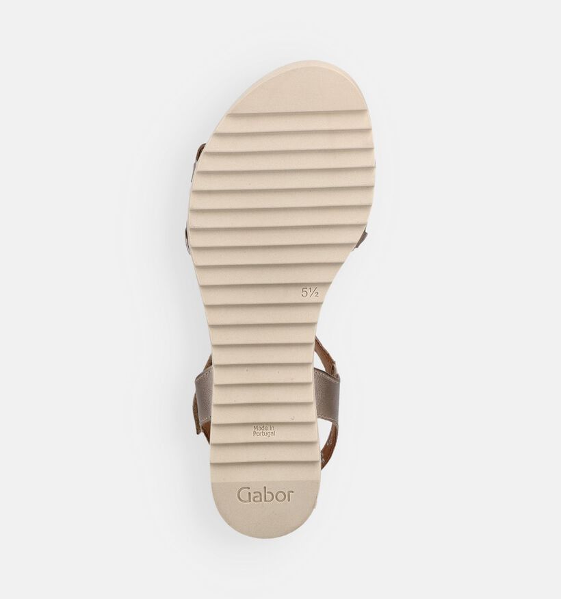 Gabor Gouden Sandalen voor dames (371181)