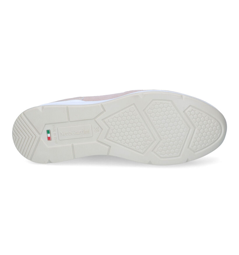 NeroGiardini Baskets casual en Or rose pour femmes (321124) - pour semelles orthopédiques