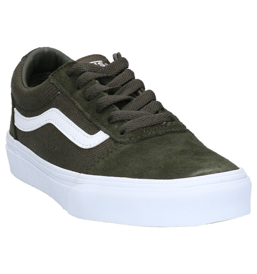 Vans Ward Zwarte Sneakers in stof (285850)