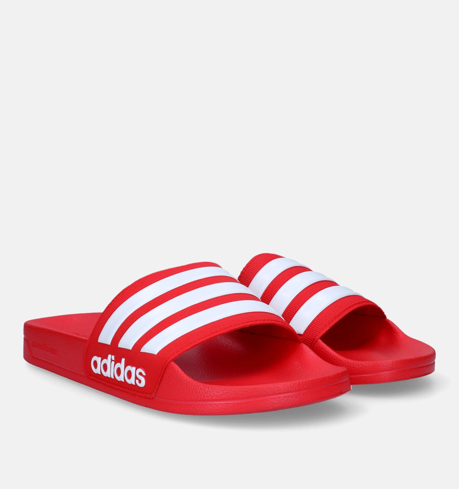 Rode badslippers adidas sales