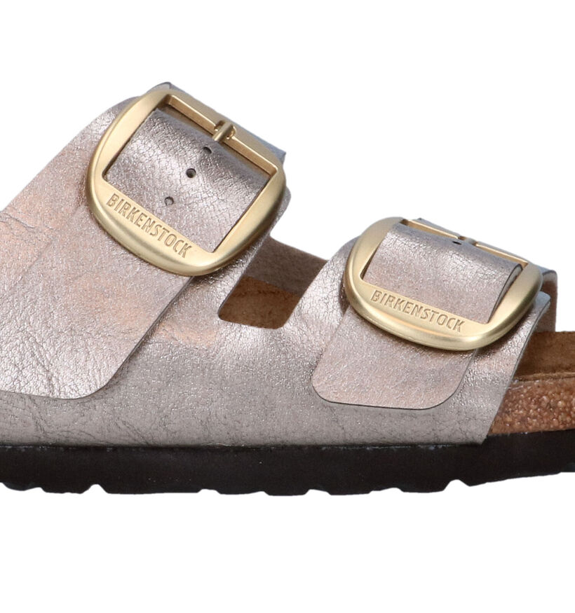 Birkenstock Arizona Big Buckle Nu-pieds en Noir pour femmes (337973)