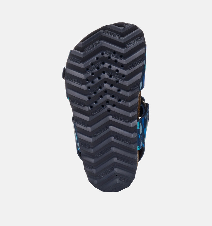 Geox Chalki Sandales pour bébé en Bleu pour garçons (352916)
