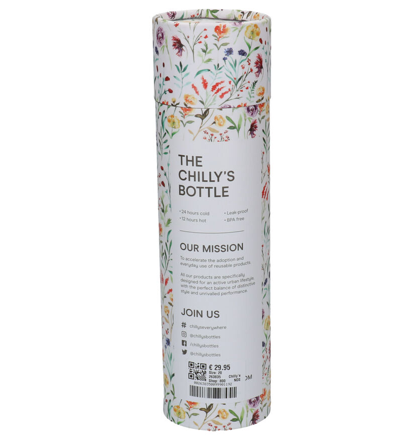 Chilly's Floral Meadow Witte Drinkbus 500 ml (263835)