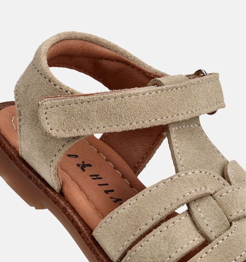 Milo & Mila Beige Sandalen voor meisjes (372548)