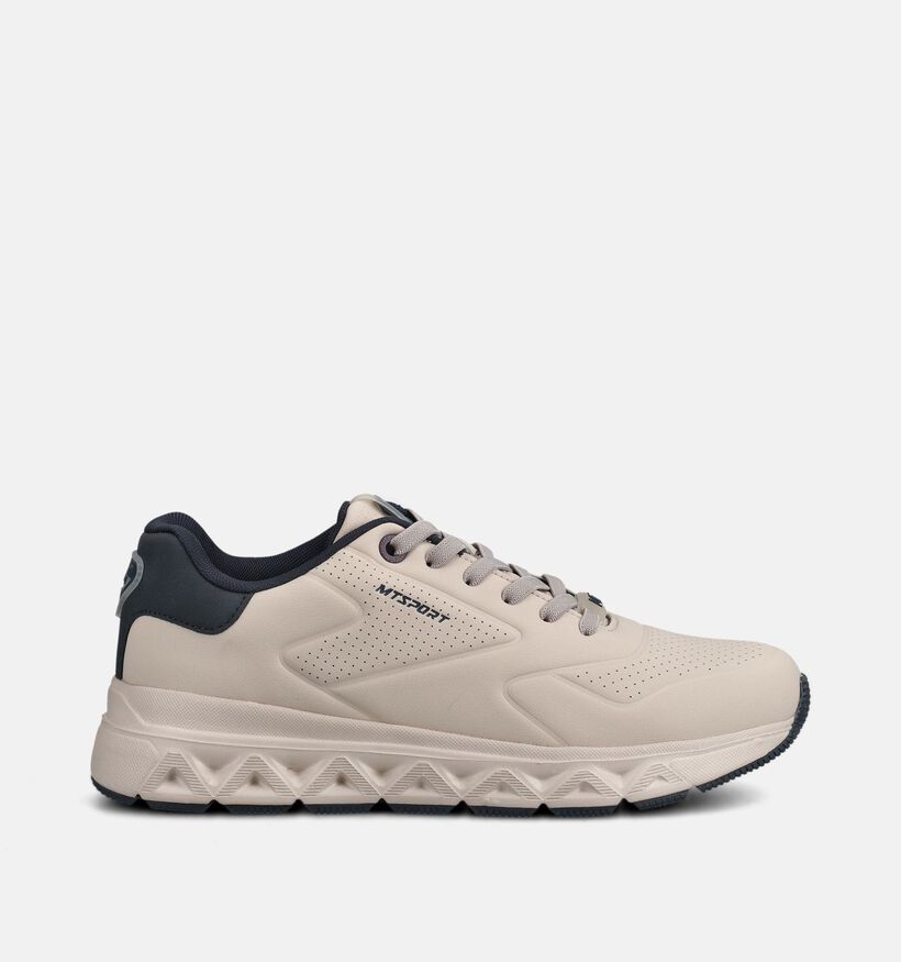 Marco Tozzi Lichtbeige Sneakers voor heren (368790) - geschikt voor steunzolen