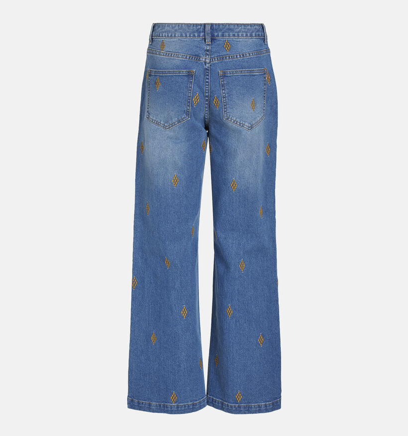 Vila Elanor Blauwe Wide leg Jeans voor dames (342147)
