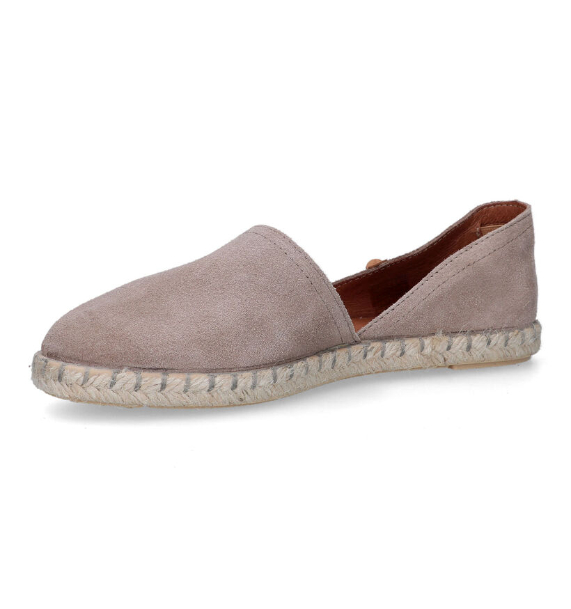 Verbenas Carmen Espadrilles en Taupe pour femmes (325224)