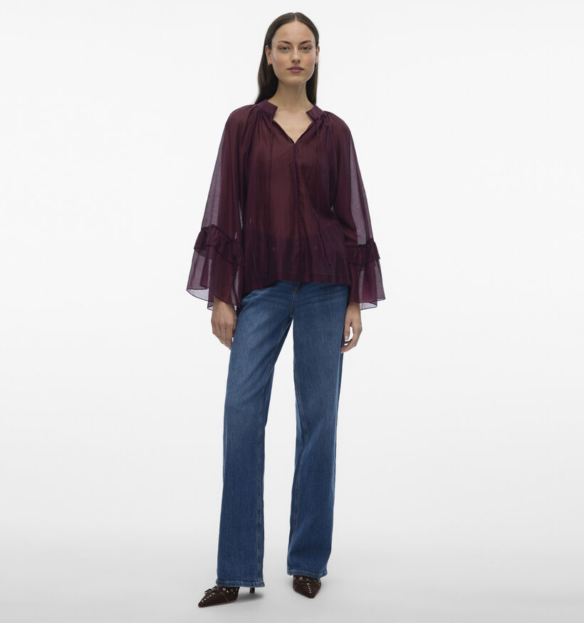 Vero Moda Jenna Paarse Blouse voor dames (364537)