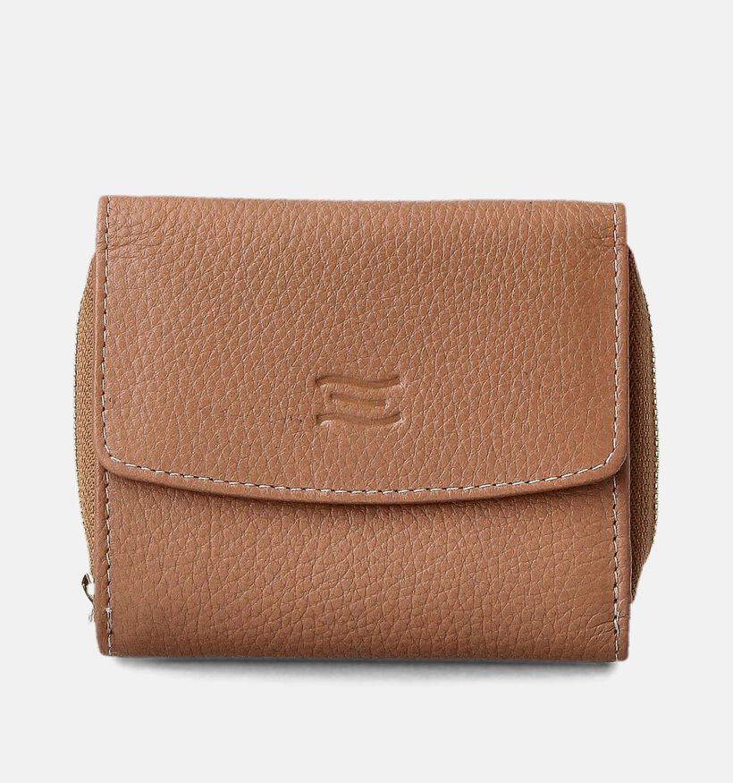 Crinkles Portefeuille en Cognac pour femmes (358112)