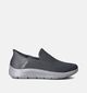 Skechers Go Walk Flex Grijze Slip-ins voor heren (354765)
