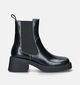 Vagabond Shoemakers Dorah Zwarte Enkellaarzen met blokhak voor dames (347484)