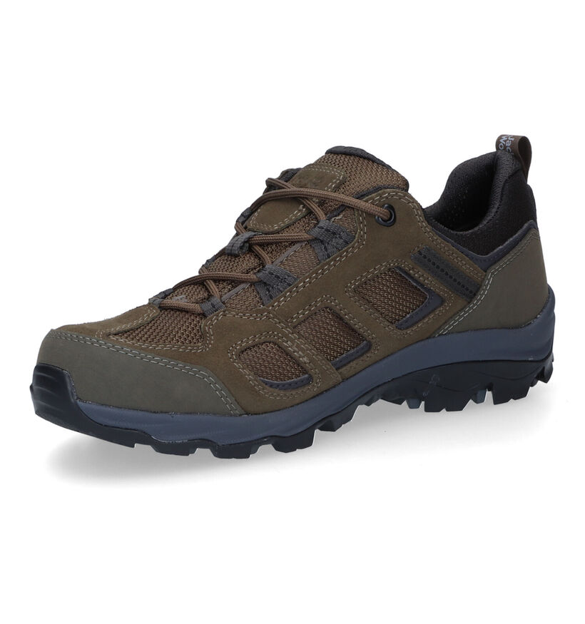 Jack Wolfskin Vojo 3 Texapore Kaki Wandelschoenen voor heren (302184) - geschikt voor steunzolen