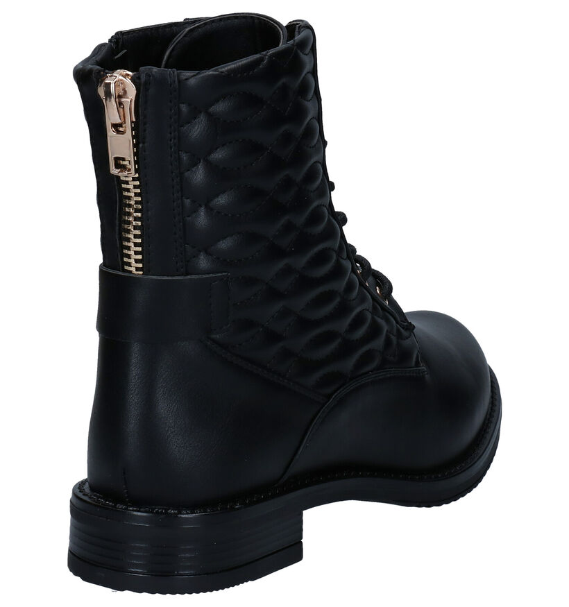 Youh! Conan Zwarte Boots in kunstleer (277408)