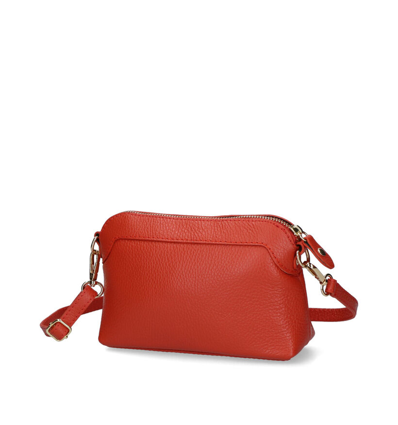 Dolce C. Groene Crossbody Tas in leer (324228)