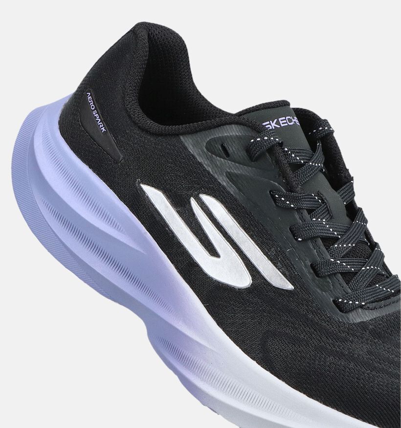 Skechers SKX Aero Spark Zwarte Sneakers voor jongens, meisjes (377115)