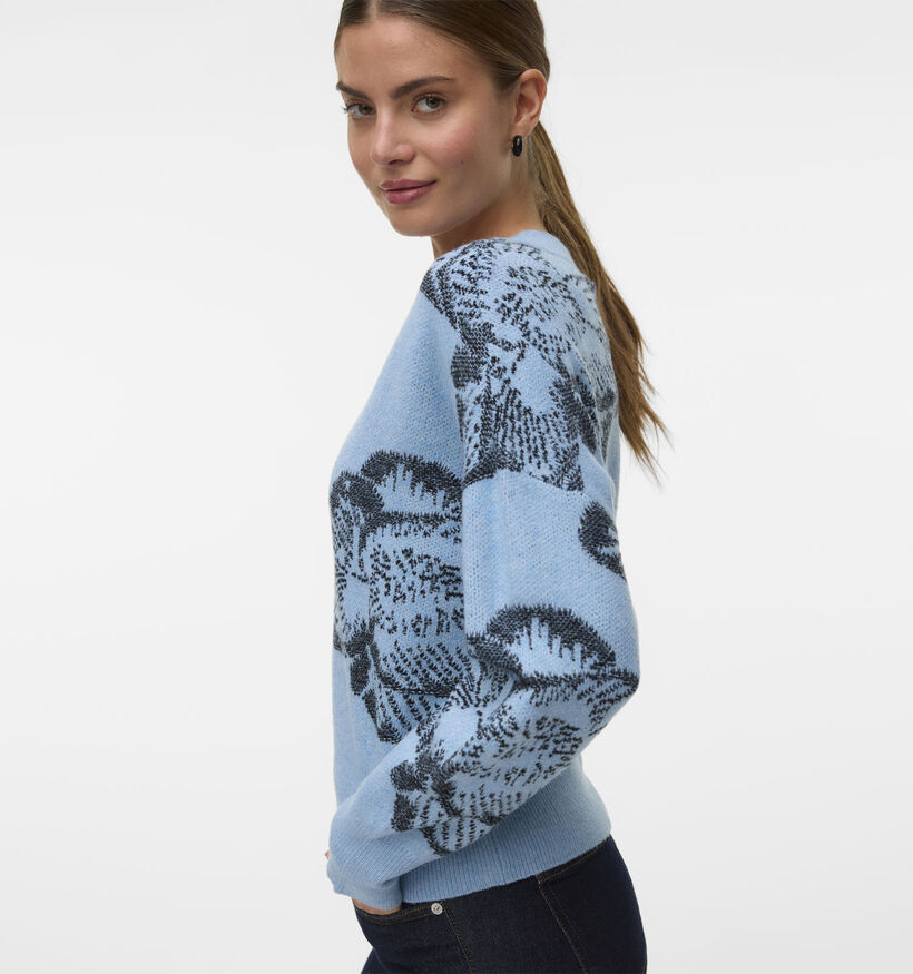 Vero Moda Fairly Pull en Bleu pour femmes (361237)