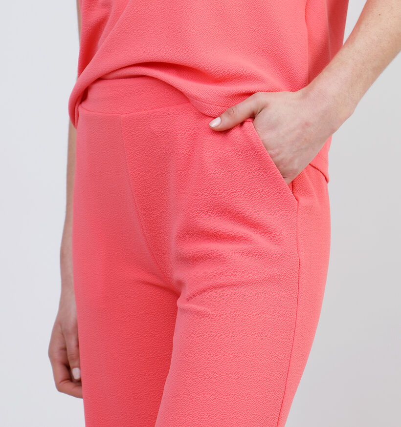 Vero Moda Soney Pantalon large en Orange pour femmes (333757)