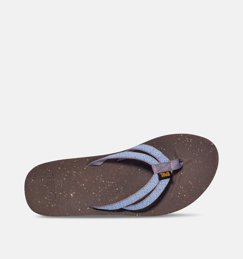 Teva Reflip Strappy Boho Tongs en Gris pour femmes (366048)