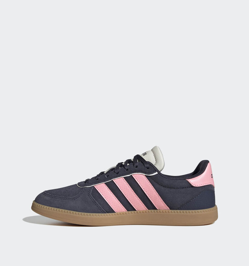 adidas Breaknet Sleek Blauwe/Roze Sneakers voor dames (365329) - geschikt voor steunzolen