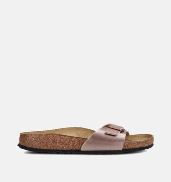 Birkenstock Madrid Slippers Graceful Pearl White/Graceful Taupe/Copper