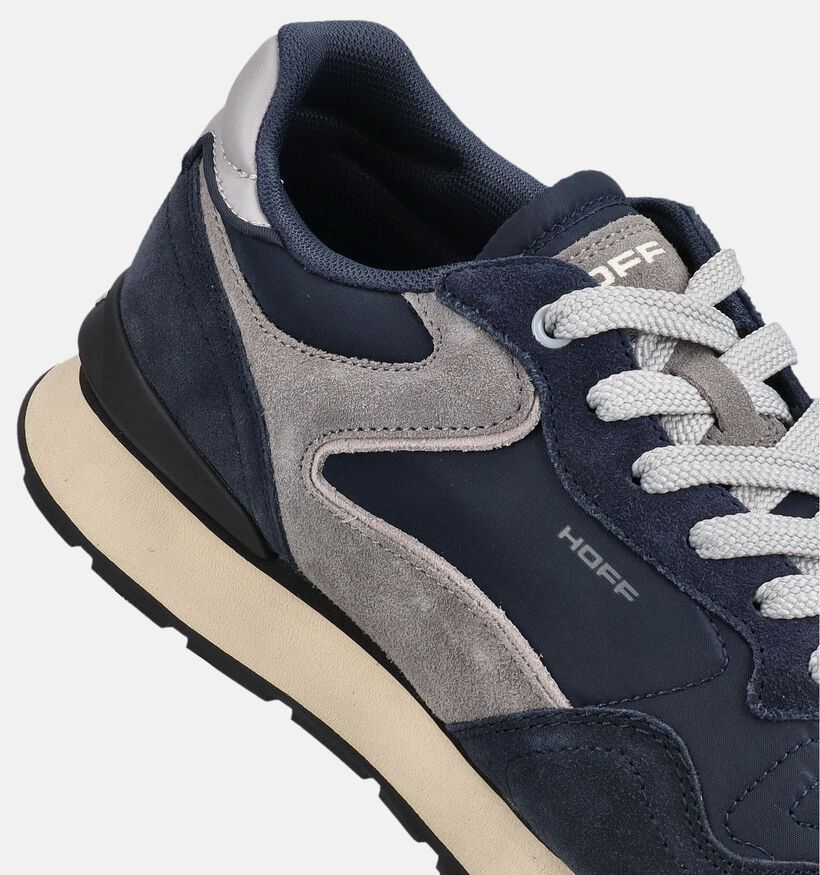 HOFF City Chaussures plates en Bleu fonc&eacute; pour hommes (377274) - pour semelles orthop&eacute;diques