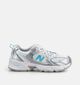 New Balance 530 Zilveren/Blauwe Sneakers voor meisjes (375215) - geschikt voor steunzolen