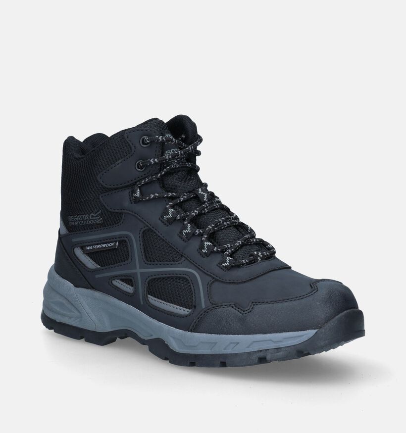 Regatta Vendeavour Chaussures de randonnée en Noir pour hommes (336381) - pour semelles orthopédiques