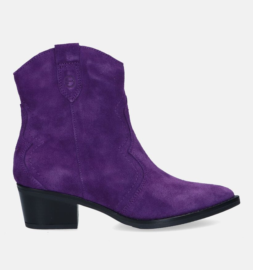 Tamaris Santiags en Violet foncé pour femmes (333103)