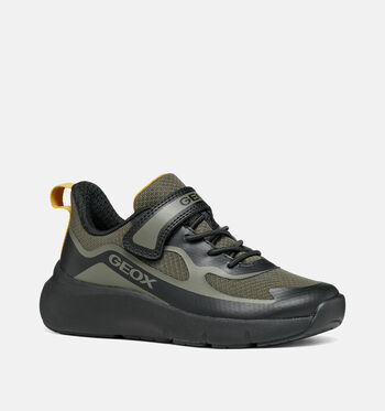 Geox Respira Low Baskets Noir/Bleu