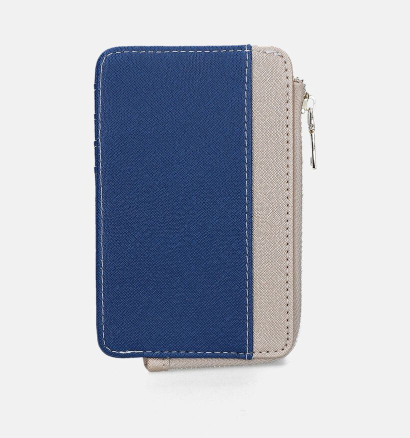 Laurent David Marie 008 Porte-monnaie zippé en Bleu pour femmes (342641)