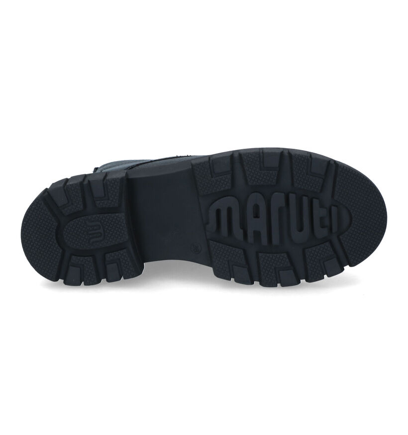 Maruti Maxim Bottines en Noir en cuir (326906)