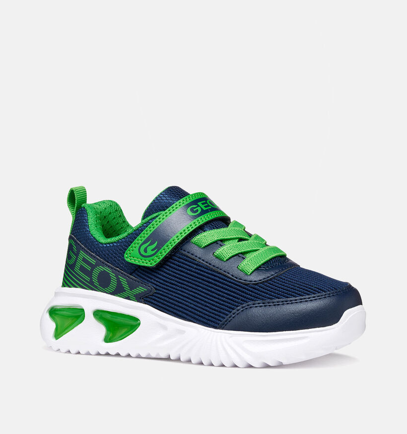 Geox Assister Donkerblauwe Schoenen voor jongens (368459) - geschikt voor steunzolen