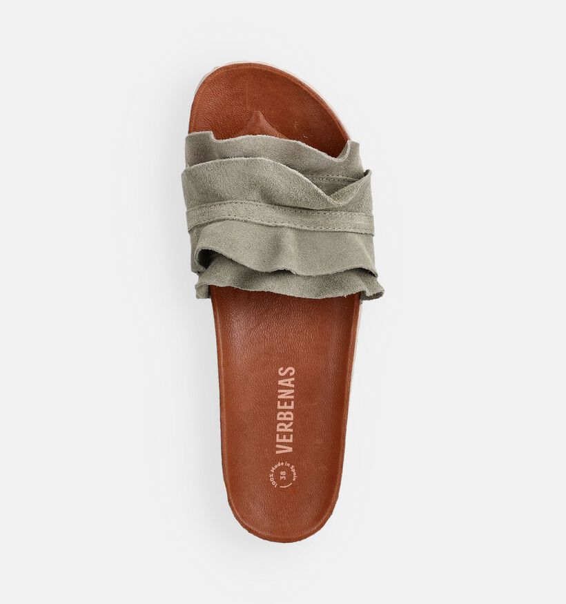 Verbenas Rocio Groene Slippers voor dames (370170)