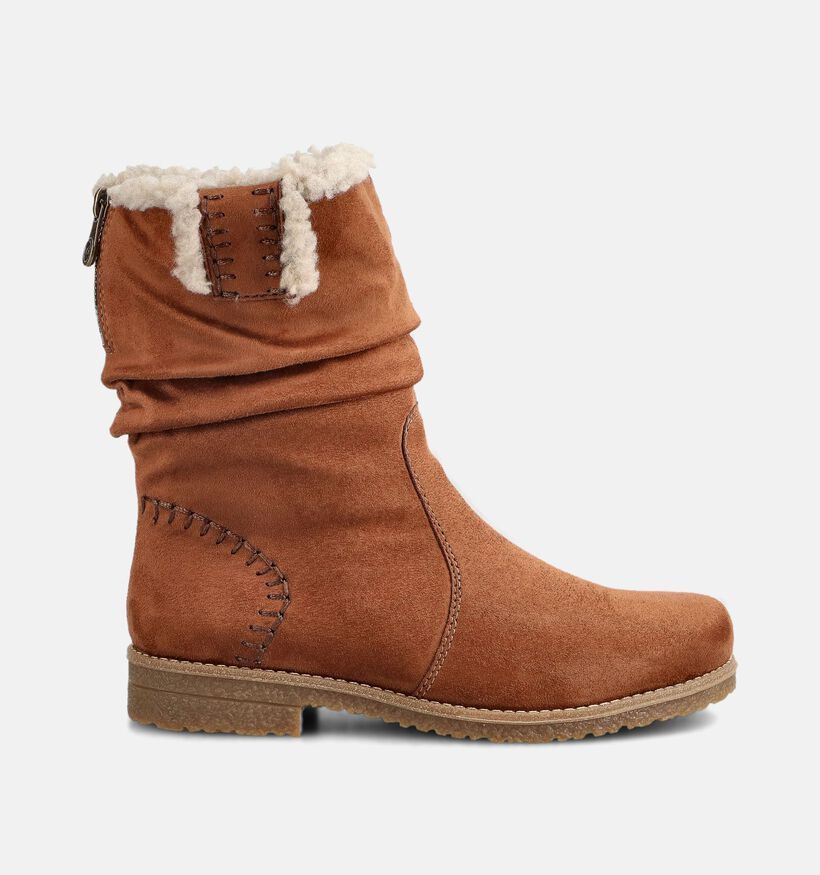 Rieker Cognac Enkellaarzen Rieker Cognac Enkellaarzen voor dames (363541)