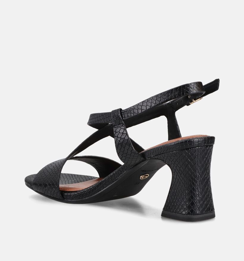 Tamaris Zwarte Sandalen met hak voor dames (371770)