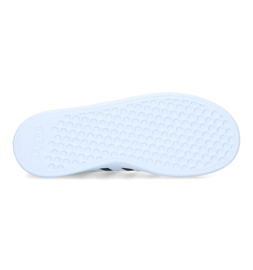 adidas Grand Court 2.0 K Witte Sneakers voor jongens, meisjes (341645)